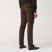 Mens Chocolate Tailored Suit Pant